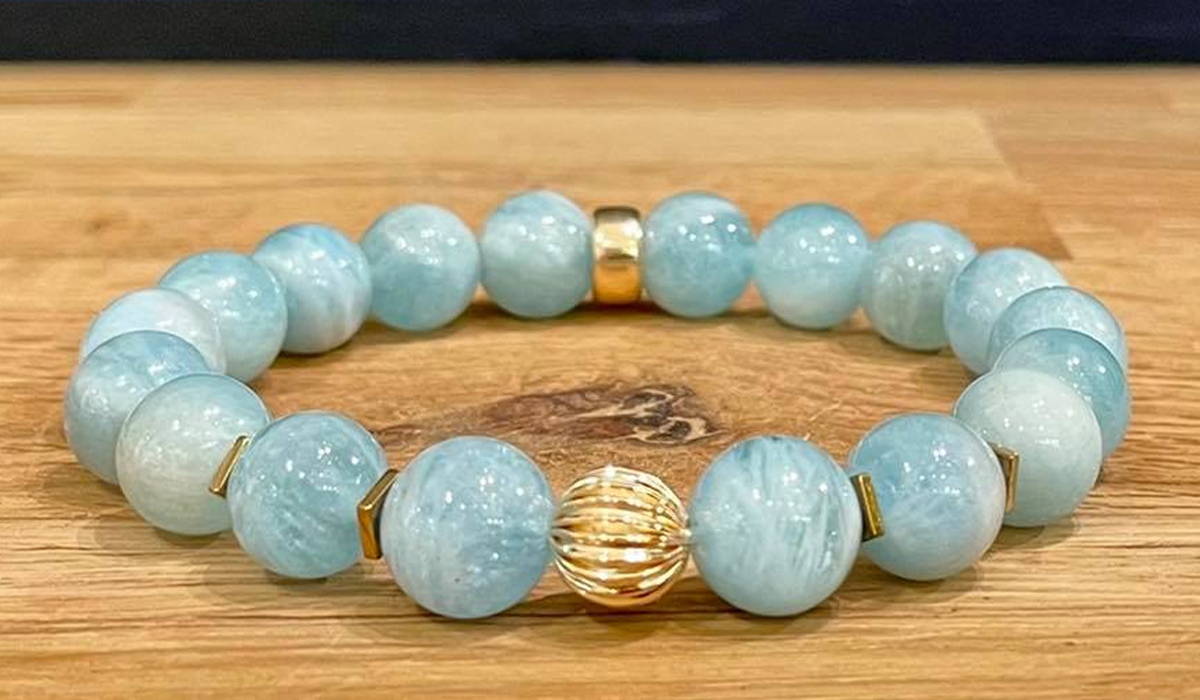 Bracelet en Aigue Marine
