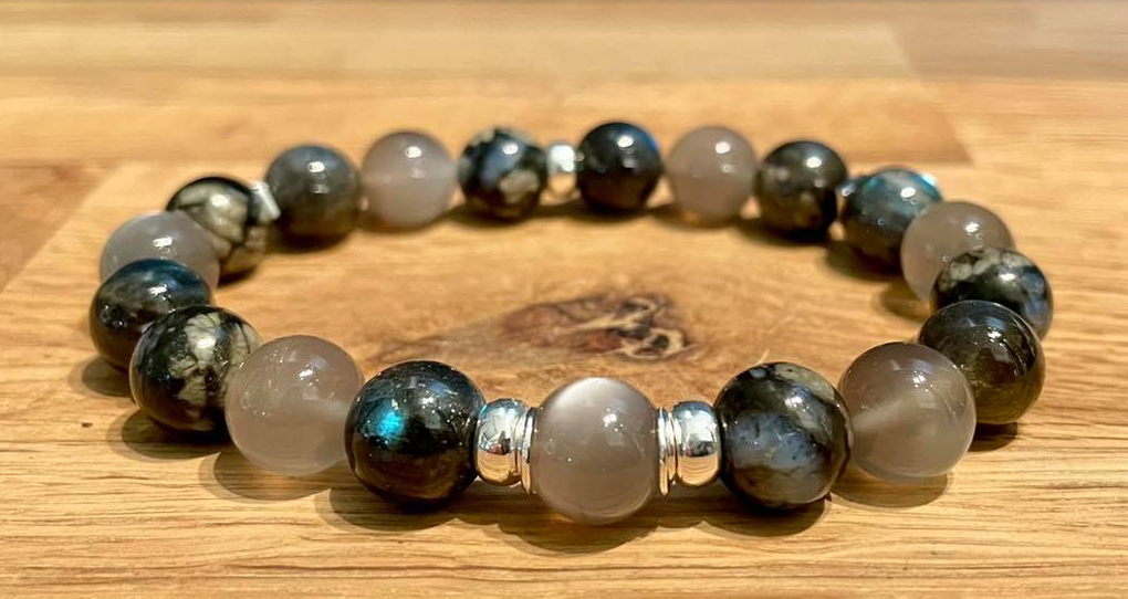 Bracelet Trilogie Lune Grise