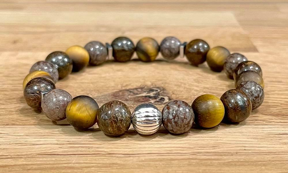Bracelet Trilogie Marron