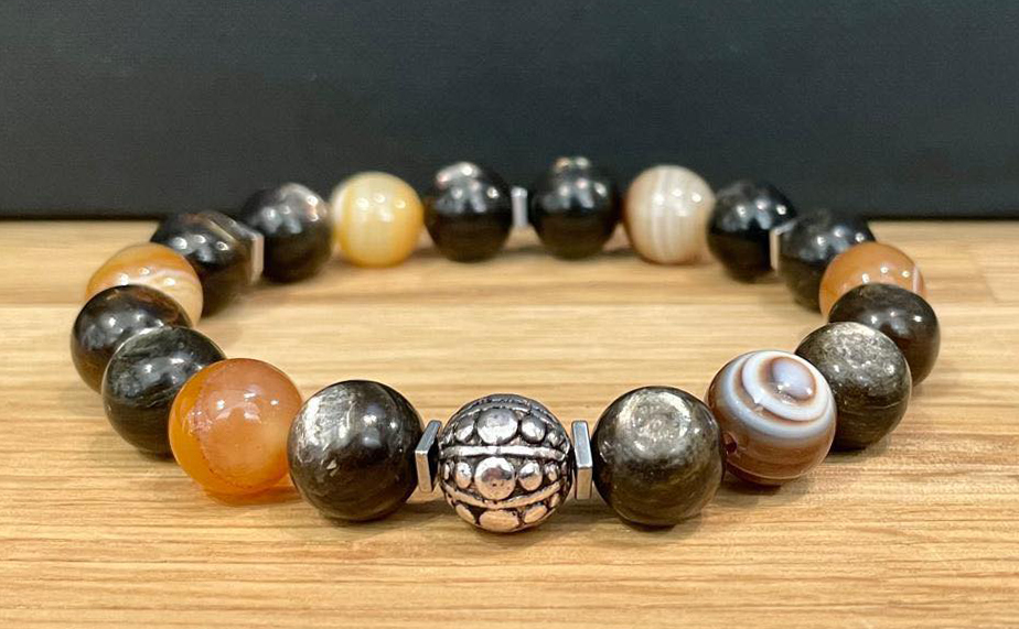 Bracelet Mica et Agate