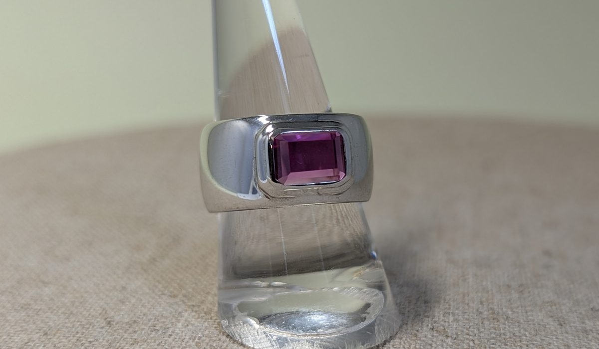 Bague en argent