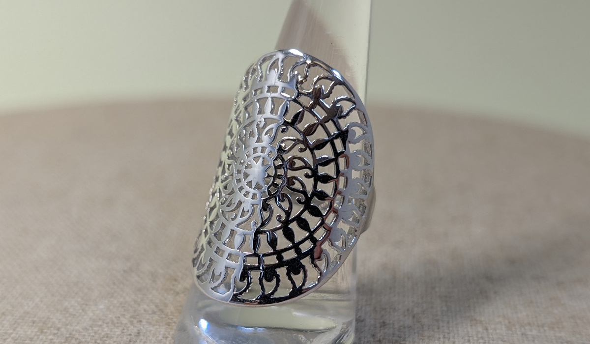 Bague en argent