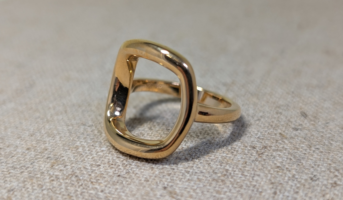 Bague plaqué or