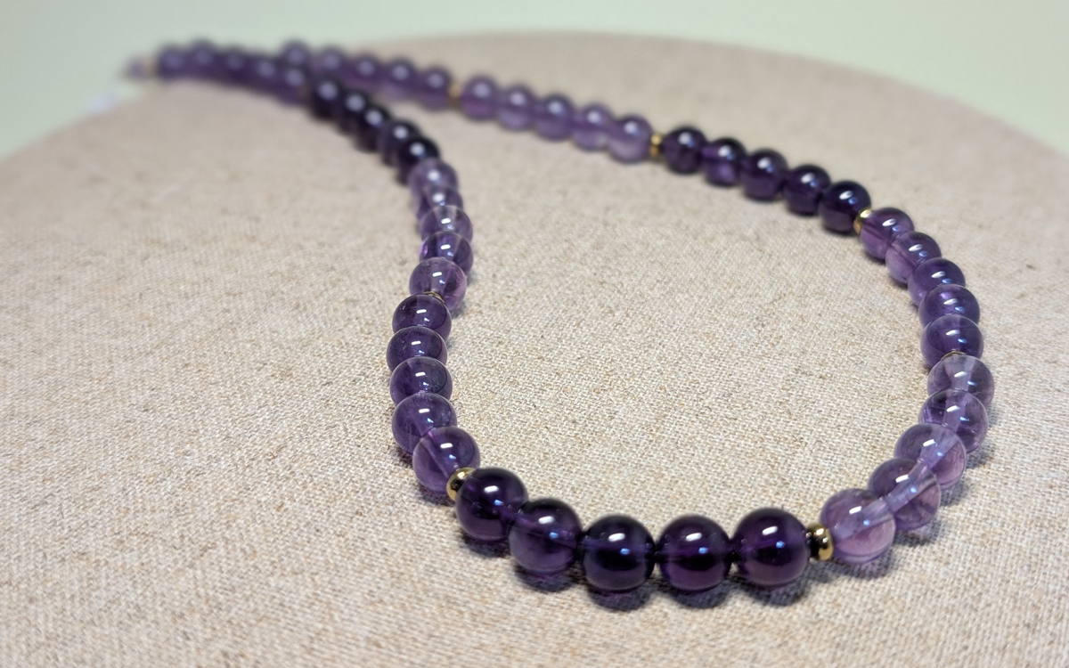 Collier en Améthyste