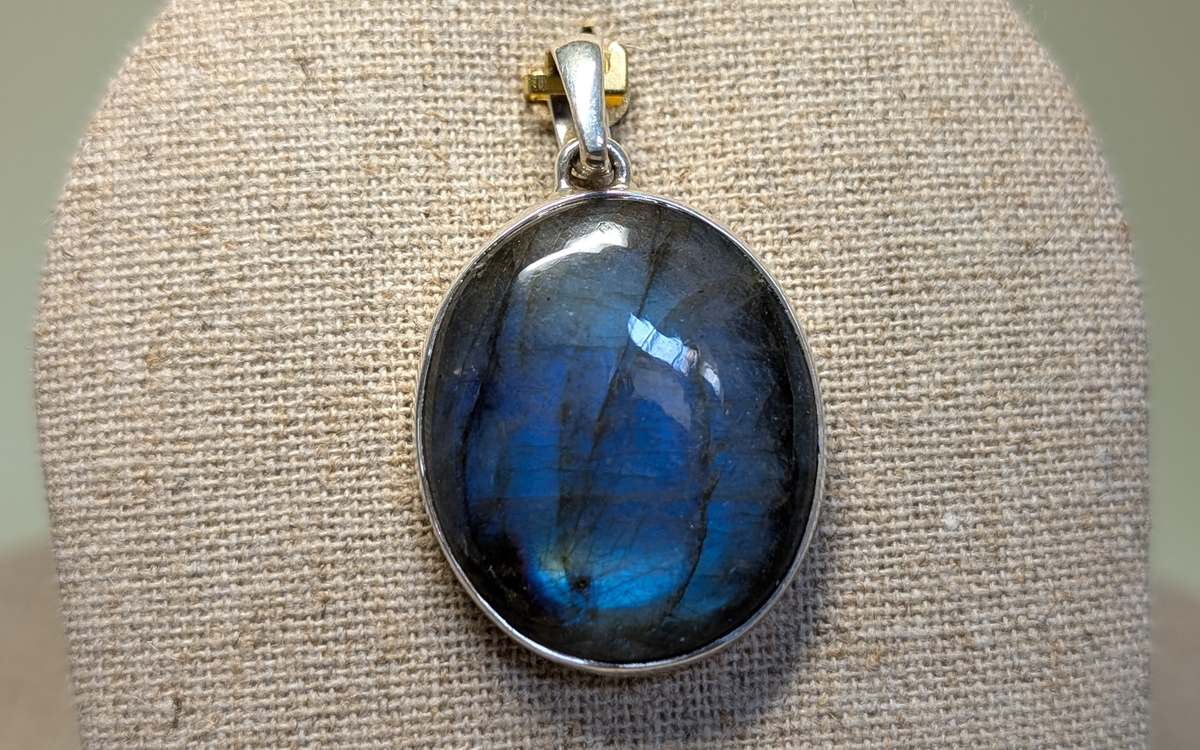 Pendentif en Labradorite