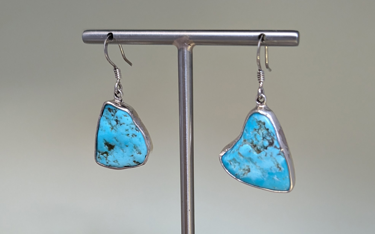 Boucles d'oreilles en Turquoise