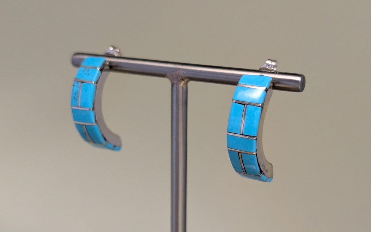 Boucles d'oreilles en Turquoise