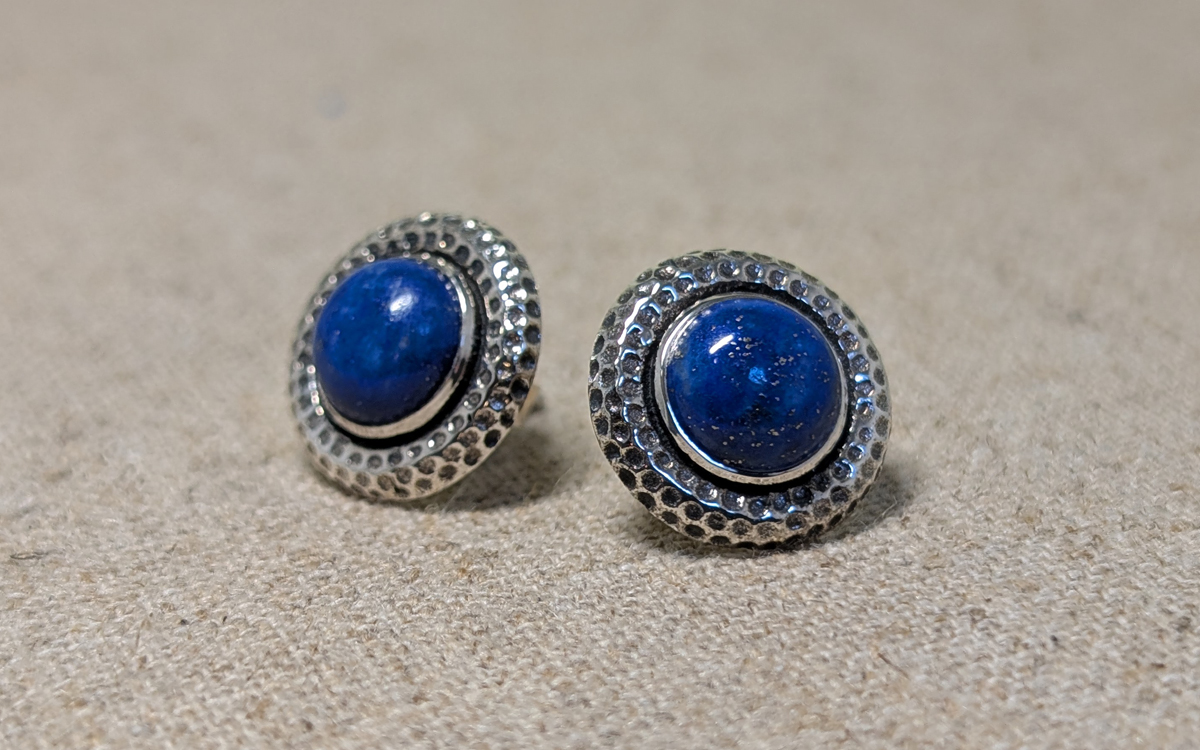 Boucles d'oreilles en Lapis Lazuli Boucles d'oreilles en Lapis Lazuli