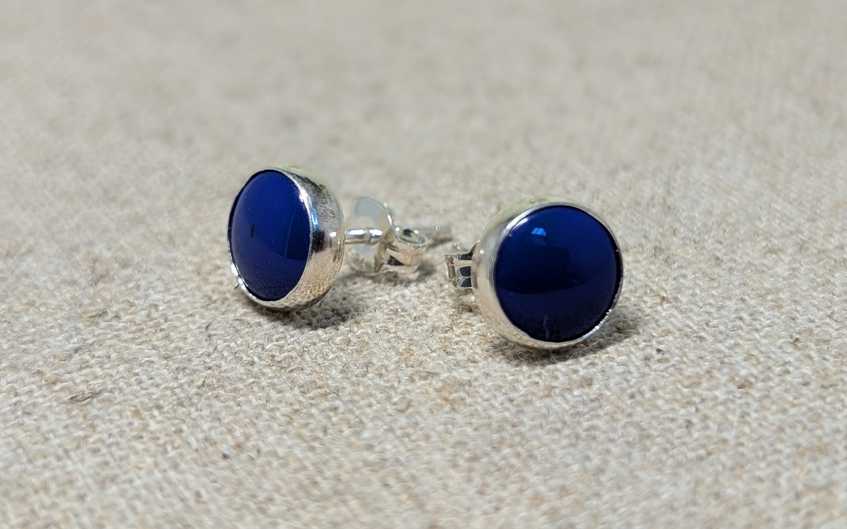 Boucles d'oreilles en Lapis Lazuli Boucles d'oreilles en Lapis Lazuli