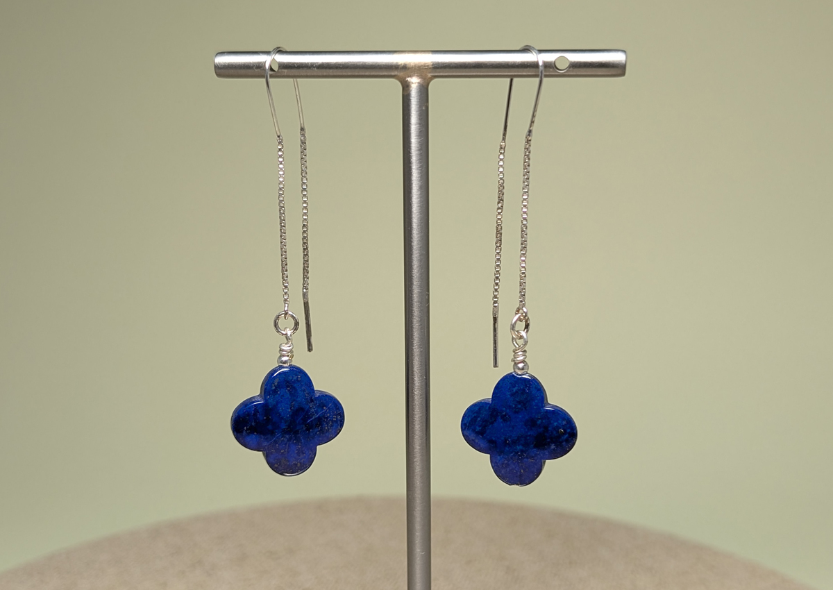 Boucles d'oreilles en Lapis Lazuli Boucles d'oreilles en Lapis Lazuli