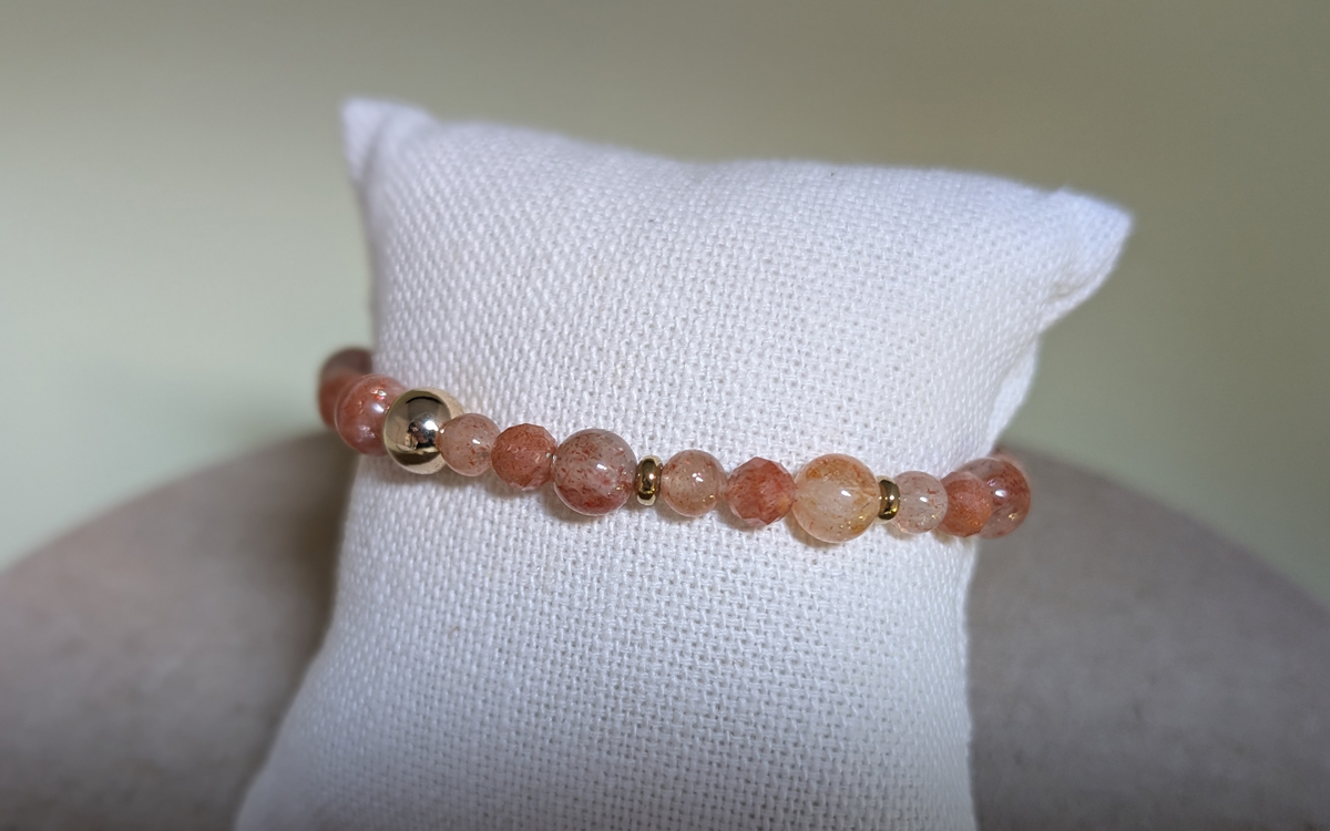 Bracelet en Pierre de Soleil