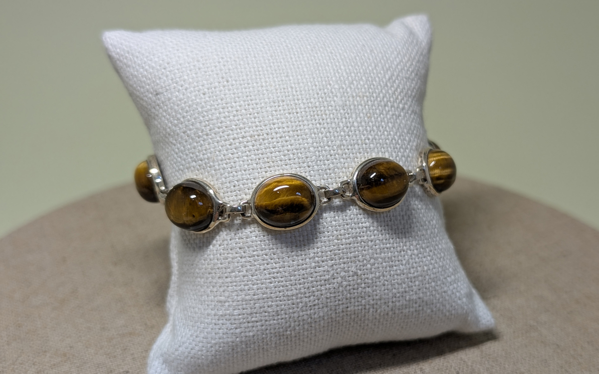Bracelet en Oeil de Tigre Bracelet en Oeil de Tigre