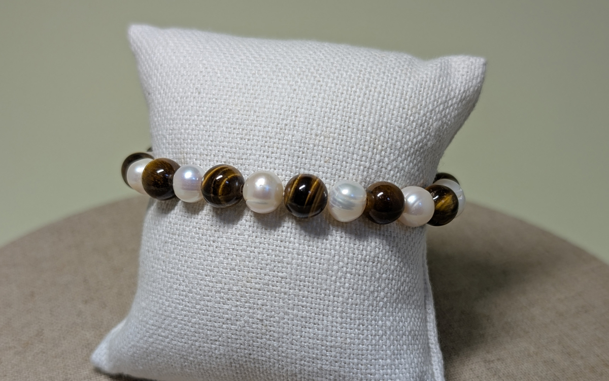 Bracelet en Oeil de Tigre Bracelet en Oeil de Tigre