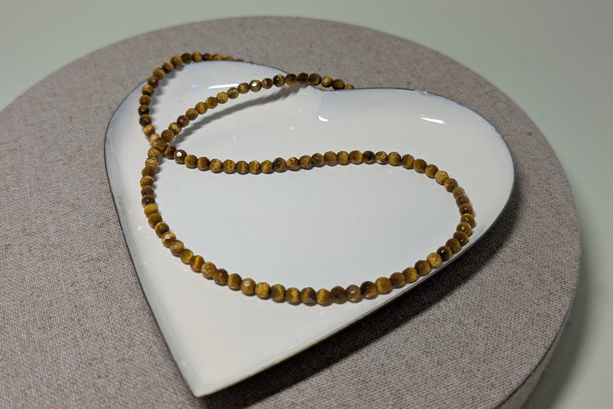 Collier en Oeil de Tigre