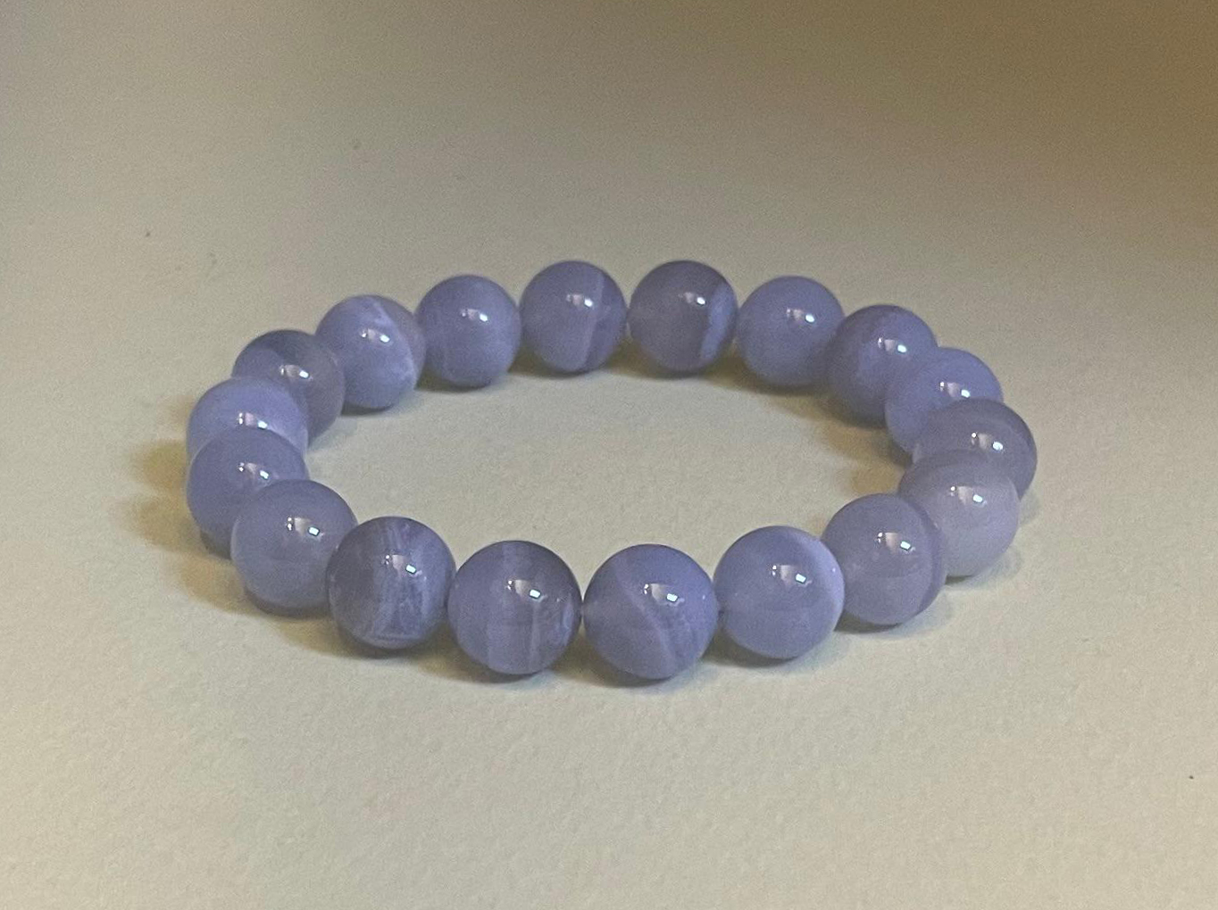 Bracelet en Calcédoine