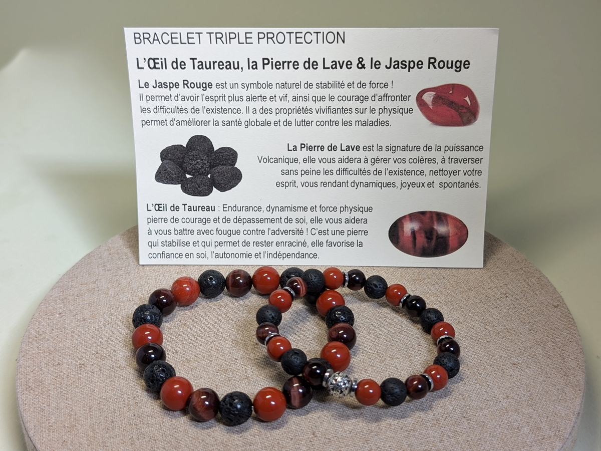 Bracelet Trilogie Triple Protection Bracelet Trilogie Triple Protection