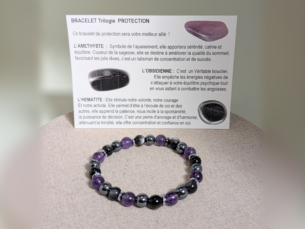 Bracelet Trilogie Protection Bracelet Trilogie Protection